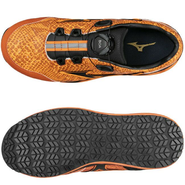 ミズノmizuno安全靴作業靴ALMIGHTYHW52LBOA【F1GA2104】|靴ブーツシューズ現場スタッフ作業普段履きメンズレディースおしゃれカジュアルかっこいい軽量ダイヤルダイヤル式軽い痛くない通気性樹脂先芯ローカット