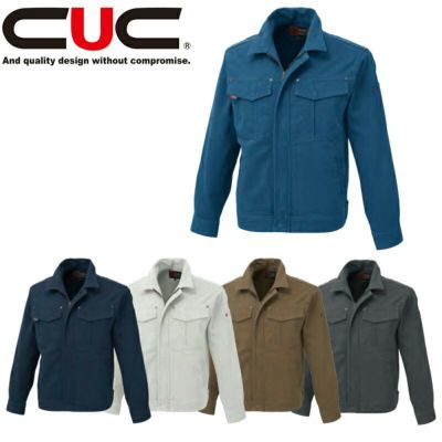 CUC 長袖つなぎ服 紺 Mサイズ 2190