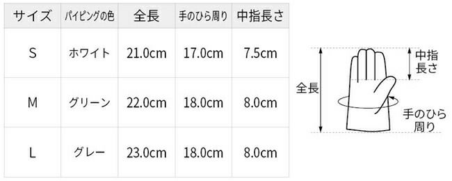 シモン背抜き手袋LD-10012双セット