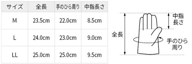 シモン牛床革手袋OIL-10710双セット