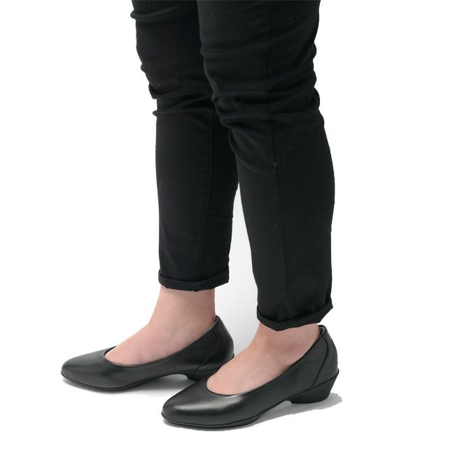 ALKIシープレザープレーンパンプスAK-3882|女性用レディース柔らかいかわいいおしゃれ歩きやすいアーチサポートフォーマルビジネスシューズ靴クッションインソール黒ブラック
