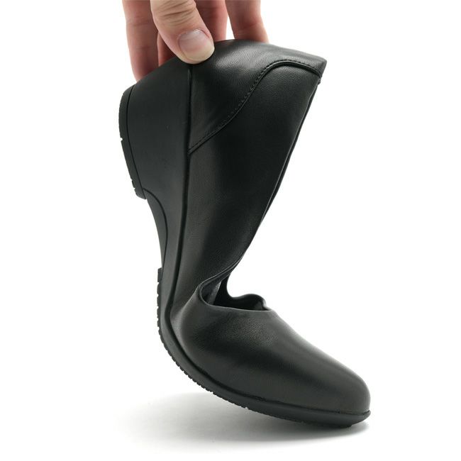 ALKIシープレザー甲ベルトパンプスAK-3884|女性用レディース柔らかいかわいいおしゃれ歩きやすいアーチサポートフォーマルビジネスシューズ靴クッションインソール黒ブラック