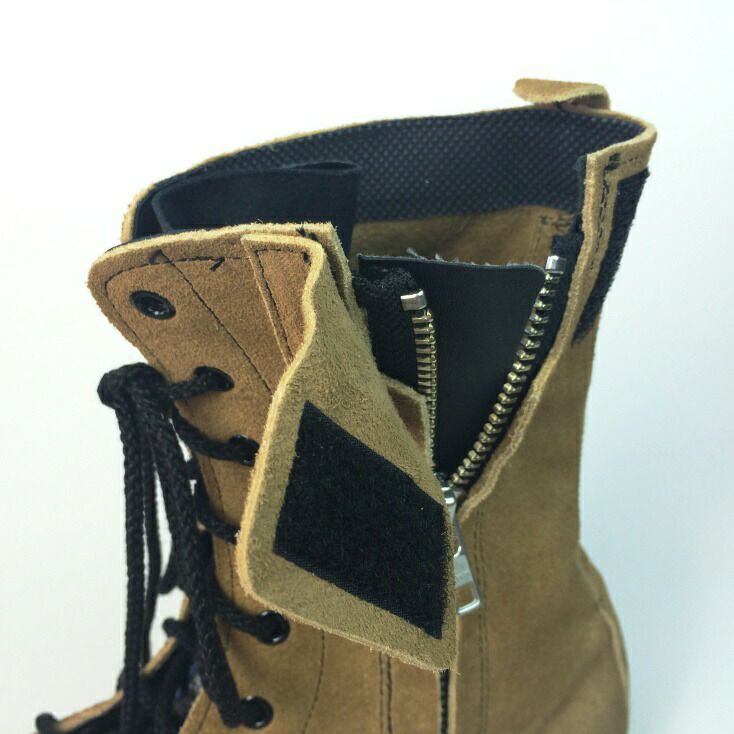 高所作業用安全靴みやじま鳶N4030琥珀色（ノサックス）
