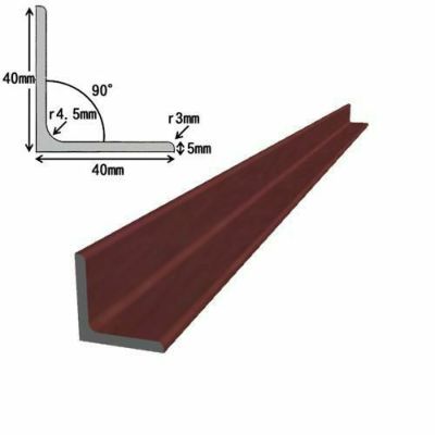 送料無料】アングル L-4×50×50 黒皮・カラー・溶融亜鉛メッキ | 資材プラス【公式】通販サイト