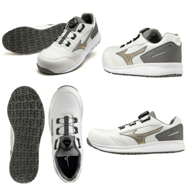 ミズノmizuno安全靴ALMIGHTYSU51LBOA【F1GA2317】