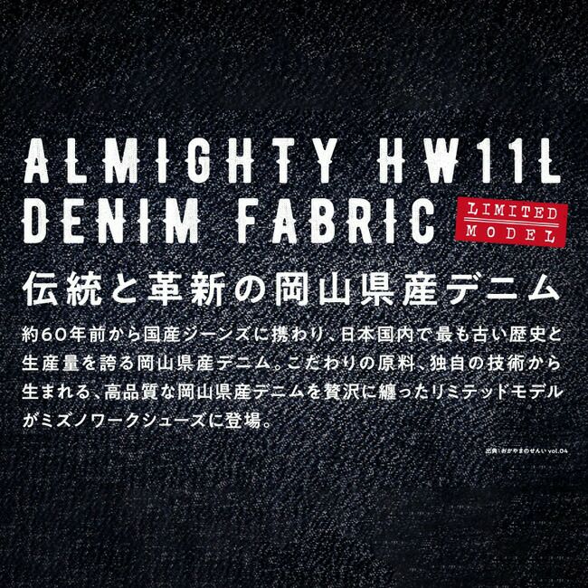 【あす楽】ミズノmizuno安全靴ALMIGHTYHW11L【F1GA2313】|デニム生地おしゃれかっこいいカジュアルメンズレディース履きやすい丈夫抗菌防臭耐滑衝撃吸収紐ヒモ紐タイプムレにくいクッション性先芯入り大きいサイズ