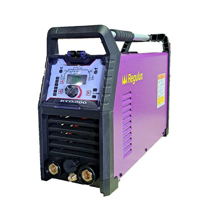 レグルスインバーター直流ＴＩＧ溶接機RTD-200【法人様限定】【代金引換不可】【北海道・沖縄・離島不可】