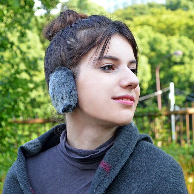 メテックスMETEX【TYEFF-BR-04】イヤーラックスフェイクファー