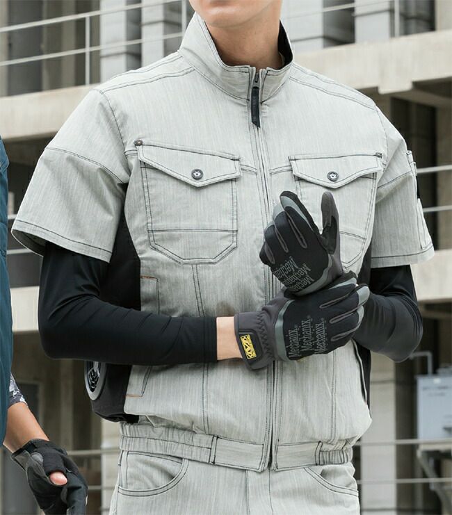 クロダルマ【268961】半袖ジャンパー