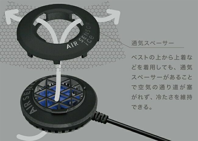 クロダルマ【KS-2300】メッシュベスト＆ペルチェデバイスフルセット