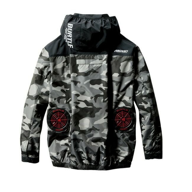 【2025年ファン＆バッテリーセット】バートルBURTLE空調ウェアエアークラフト【AC1151】長袖ブルゾンフード付き|空調ウェア夏涼しい猛暑熱中症対策大きいサイズ作業服20232023年新作新モデル新カラージャケットブルゾンフード