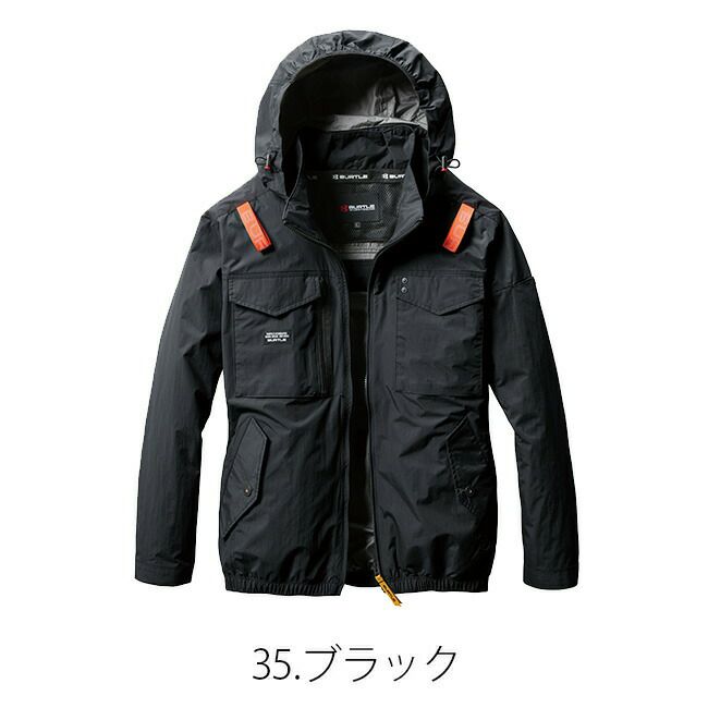 【2025年ファン＆バッテリーセット】バートルBURTLE空調ウェアエアークラフト【AC1151】長袖ブルゾンフード付き|空調ウェア夏涼しい猛暑熱中症対策大きいサイズ作業服20232023年新作新モデル新カラージャケットブルゾンフード