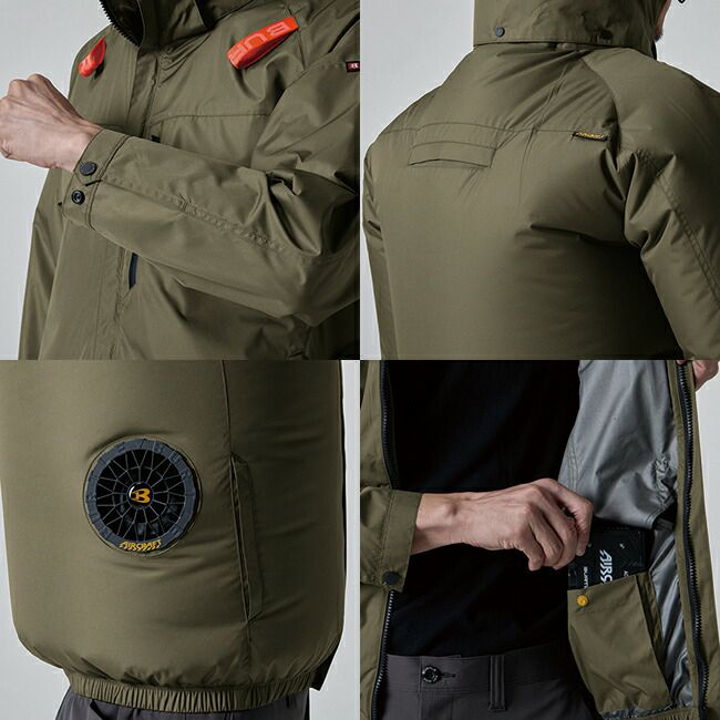 バートルBURTLE空調ウェア【AC2066】半袖