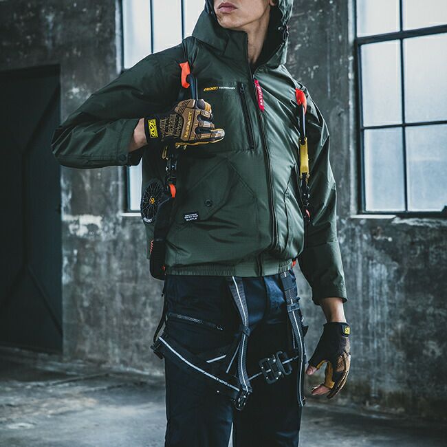 バートルBURTLE空調ウェア【AC2071】長袖