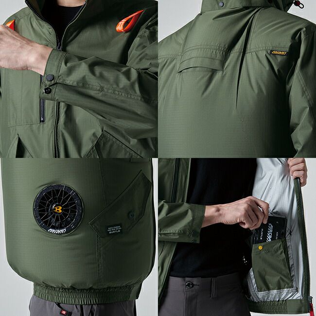 バートルBURTLE空調ウェア【ac2076】半袖