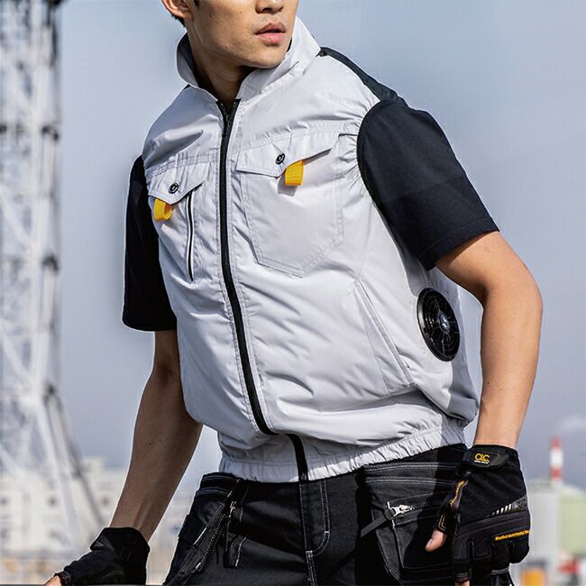 ビッグボーンbigborn空調風神服【EBA5119】フルハーネス対応ベスト