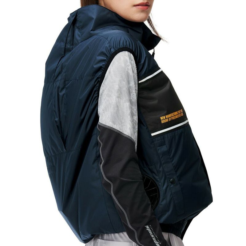 空調風神服アタックベース空調ウェア服【8700】Thetough服単体ベスト|夏涼しいクール空調ウェア服作業着夏場現場作業熱中症対策おしゃれかっこいいカジュアルメンズレディース作業着作業服