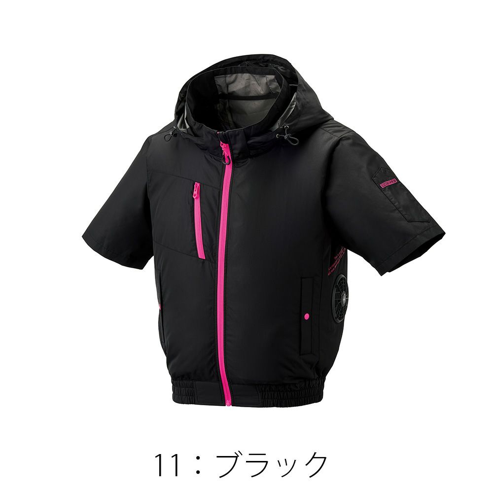 空調風神服アタックベース空調ウェア服【8845】Thetough服単体半袖|夏涼しいクール空調ウェア服作業着夏場現場作業熱中症対策おしゃれかっこいいカジュアルメンズレディース作業着作業服