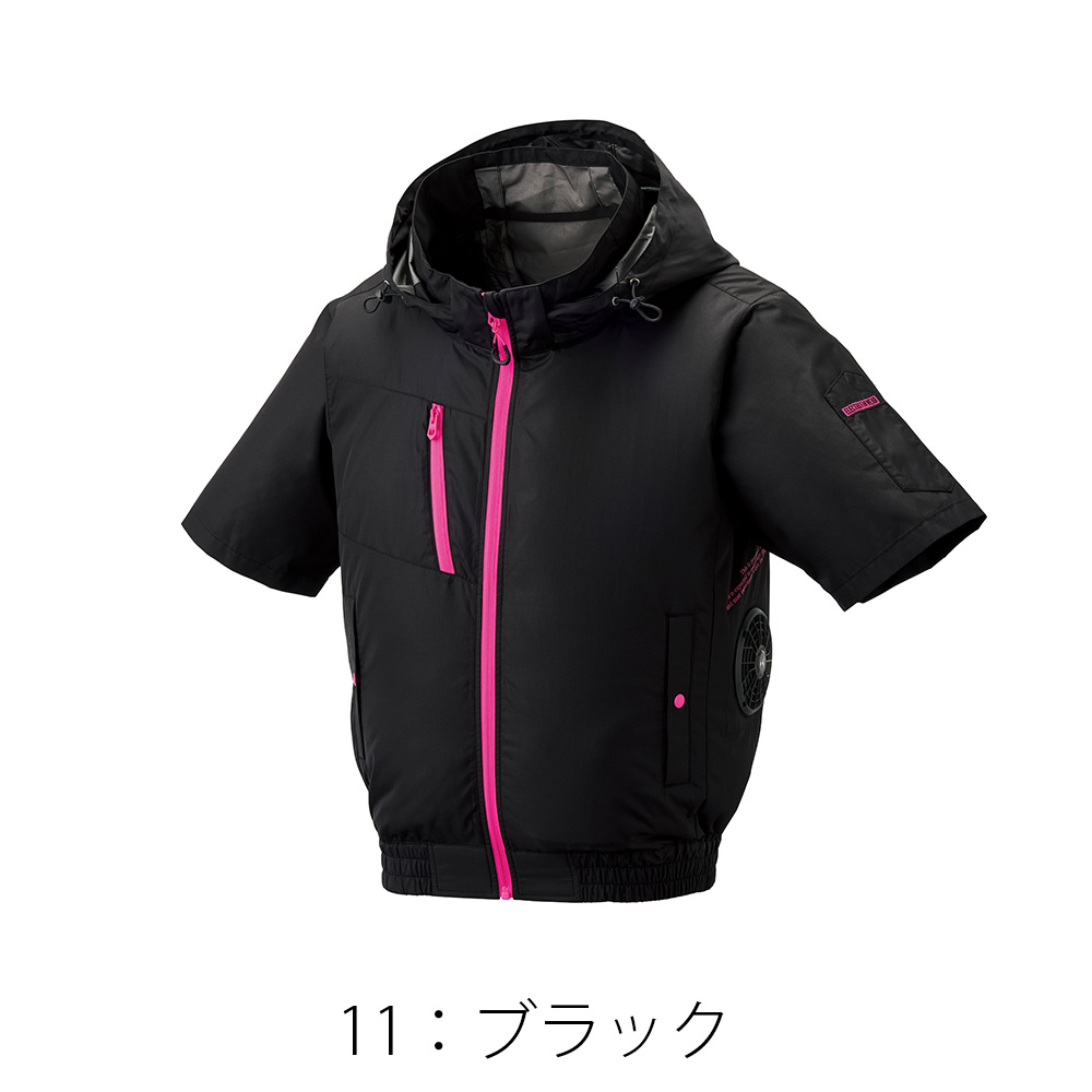 空調風神服アタックベース空調ウェア服【8845】Thetough服単体半袖|夏涼しいクール空調ウェア服作業着夏場現場作業熱中症対策おしゃれかっこいいカジュアルメンズレディース作業着作業服