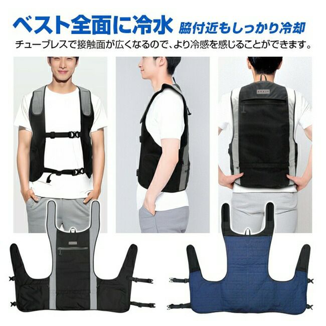 ブレインBRAIN【BR-867】水冷ベスト全面タイプ/セット