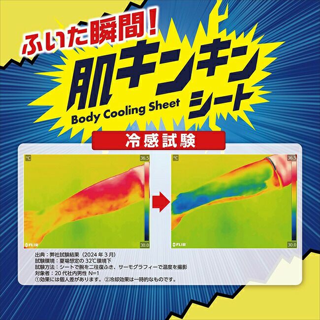 ブレインBRAIN肌キンキンシート冷感ストロング20枚入/無香料