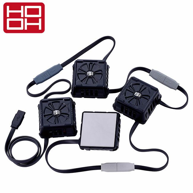 村上被服HOOH鳳凰快適ウェア【P2882】ペルチェセット（四角形）