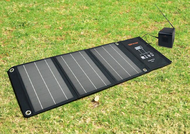 メテックスMETEX【SSBMPS-A】EVERPowerBrightFMメガパワーステーション＋21Wソーラーパネルワンボックスセット