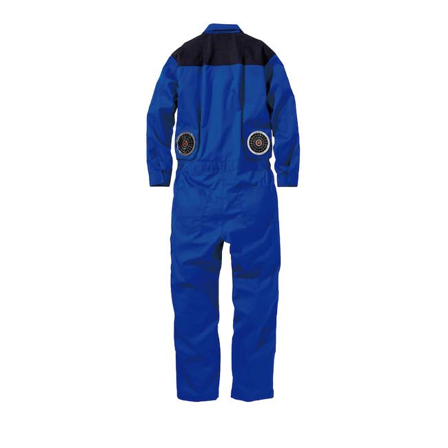 【2025年28Vバッテリー＆ファンセット】村上被服HOOH快適ウェア服空調ウェア【V4288】難燃つなぎ