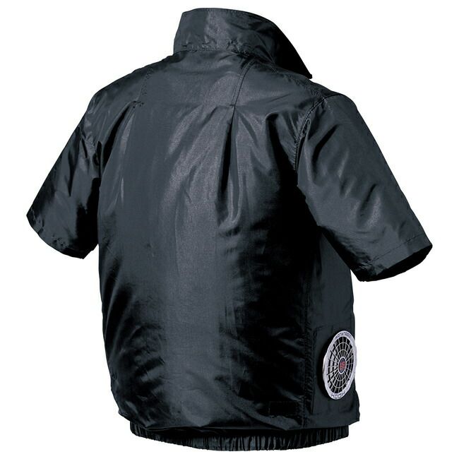 【2025年28Vバッテリー＆ファンセット】村上被服快適ウェア鳳皇サイドファン半袖ジャケットV7717