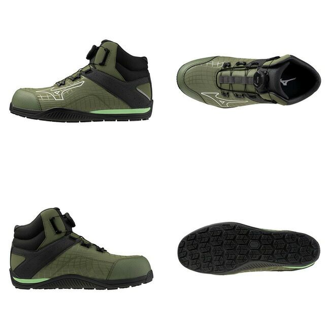 ミズノmizuno安全靴作業靴ALMIGHTYTD281H【F1GA2510】|ハイカットBOAオールマイティ新作新色履きやすいメンズレディースおしゃれかっこいいカジュアル大きいサイズ疲れにくい丈夫現場作業場軽量軽いタフ痛くなりにくい