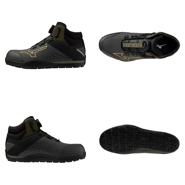 ミズノmizuno安全靴作業靴オールマイティTD281H【F1GA2510】