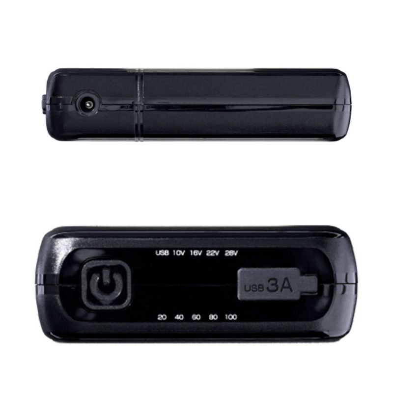 長信ジャパン2025年モデル28V対応バッテリーセット【GB428-P】＋【GF1】ファンセット（ブラック）|22000mAh最大11時間稼働安定出力熱中症対策15ヶ月保証付き夏クール涼しいデバイス