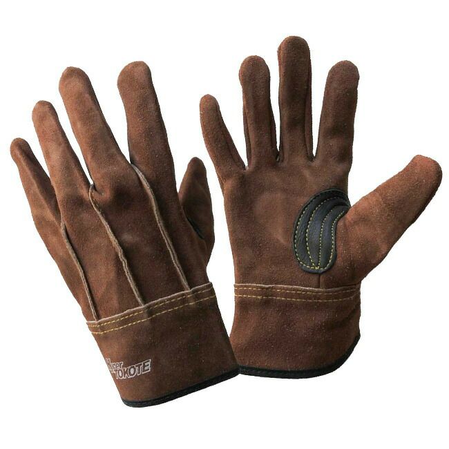 富士手袋ハイパートコテオイル背縫い38-20|トコテ手袋牛床革革手袋牛革作業作業用洗濯日曜大工アウトドア建築土木農林業鉄筋工業機械工場
