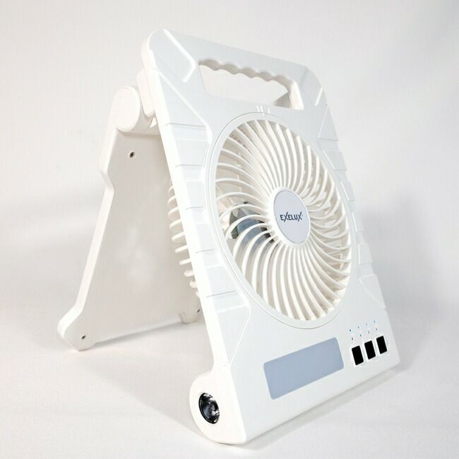 メテックスMETEXExeluxパワフルソーラーファンコンパクトMET-SFC10-WH