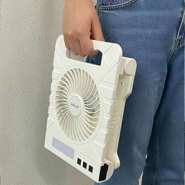 メテックスMETEXExeluxパワフルソーラーファンコンパクトMET-SFC10-WH