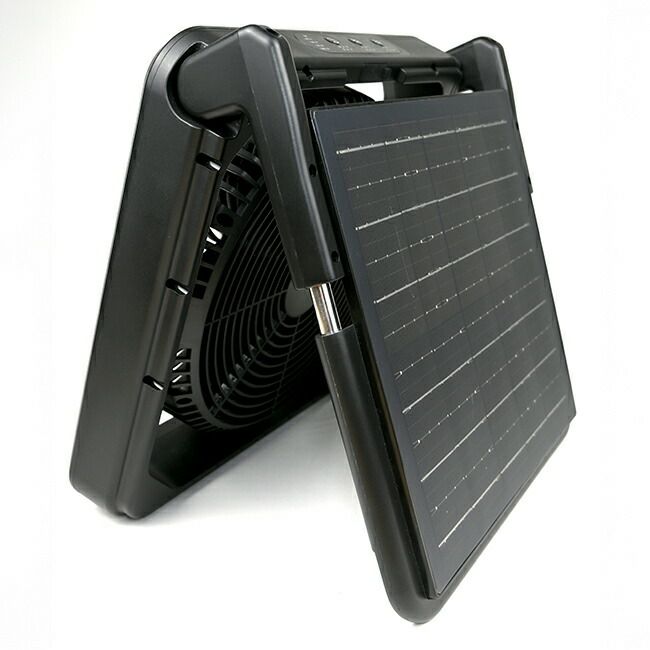 メテックスMETEXPANERGYコードレスウルトラソーラーファンPAN-SLF-BK