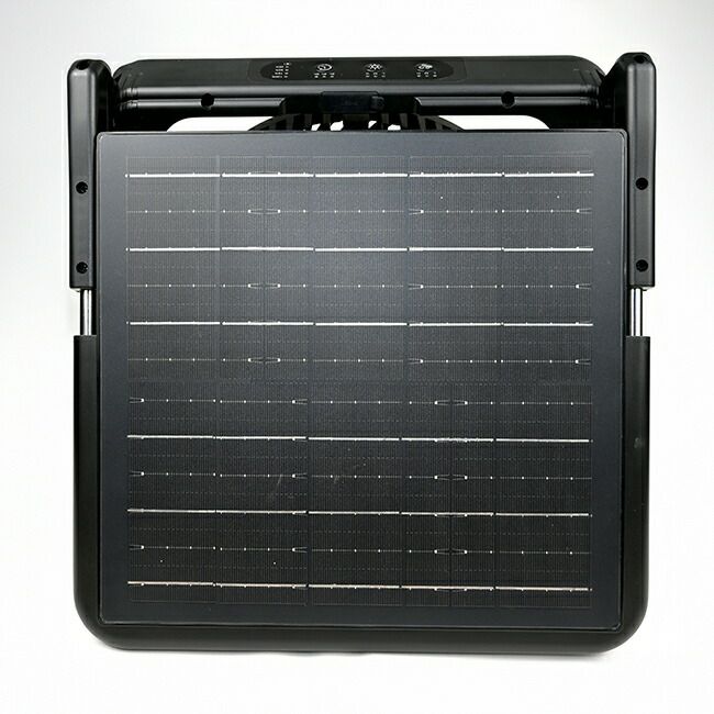 メテックスMETEXPANERGYコードレスウルトラソーラーファンPAN-SLF-BK