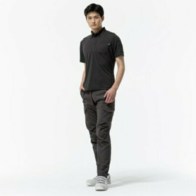 ミズノmizunoワークボタンダウンポロシャツ(半袖)