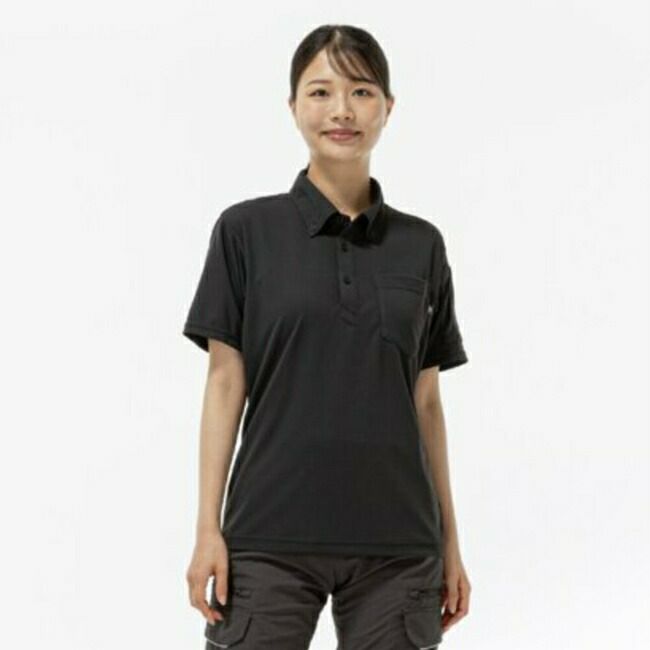 ミズノmizunoワークボタンダウンポロシャツ(半袖)