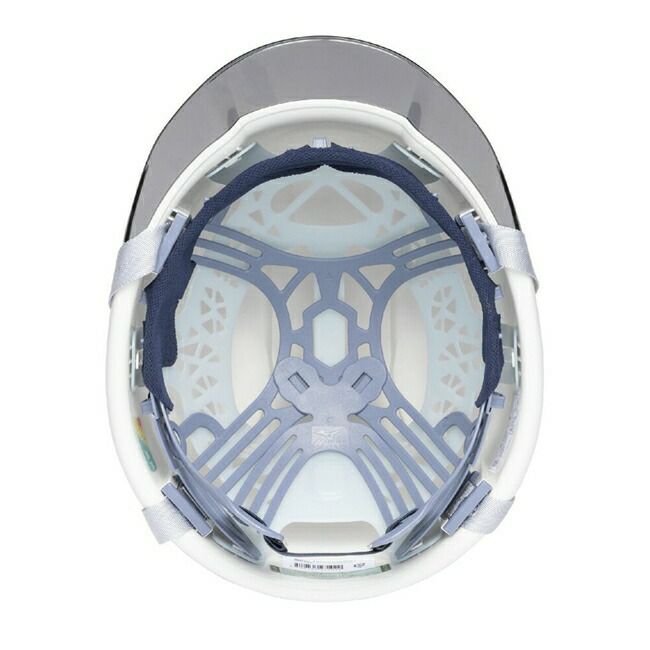 ミズノmizuno産業用ヘルメットFT01(遮熱タイプ/スモークバイザー/墜落時保護用樹脂ライナー/通気孔)