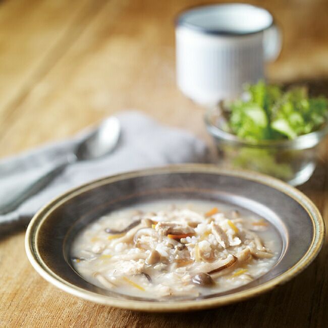 IZAMESHI(イザメシ)きのこと鶏の玄米スープごはん