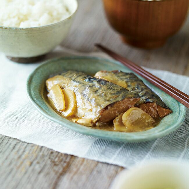 IZAMESHI(イザメシ)梅と生姜のサバ味噌煮