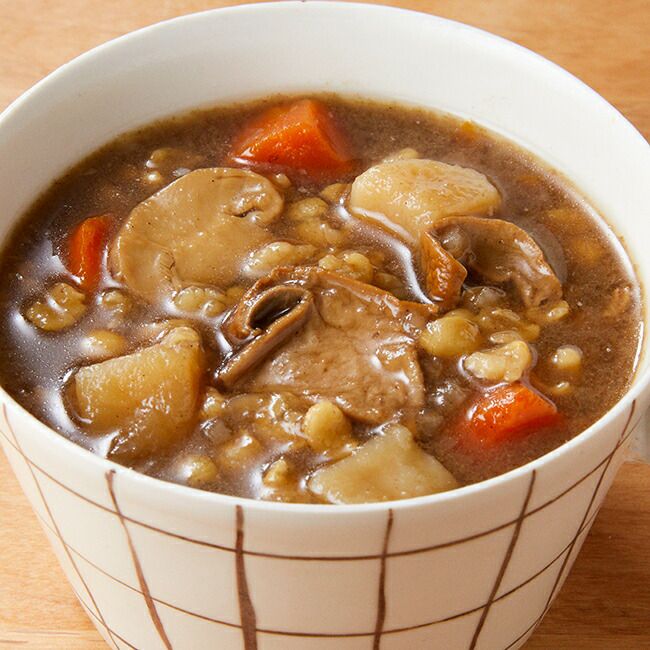 IZAMESHI(イザメシ)ポルチーニ茸とハト麦のスープ