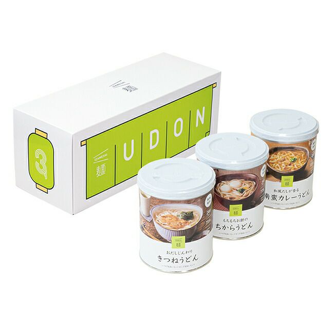 IZAMESHI(イザメシ)うどん3缶セット